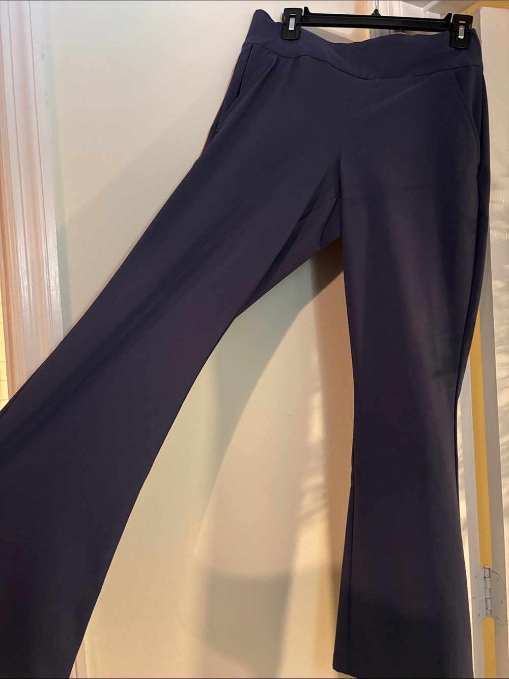 Columbia Women's Flare Pants in Deep Navy with double side pocket